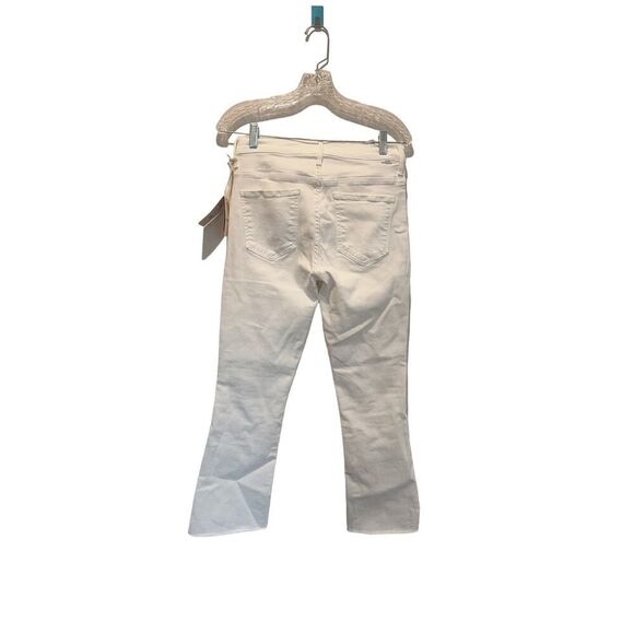 MOTHER The Insider Crop Step Fray Jeans FAIREST OF THEM ALL 28” - Picture 8 of 15